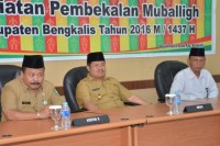 Amril Buka pelatihan mubaligh se-Kabupaten Bengkalis