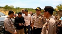 Diduga Serobot Lahan Warga Batangkumu,  Dua Kapolres Turun ke TKP
