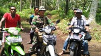Babinsa Koramil 08/Mandah Gelar Patroli Daerah Rawan Karhutla