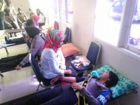 Polwan Polres Kampar Gelar Donor Darah Sambut HUT Polwan ke-69 Tahun 2017