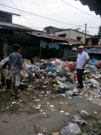 DLH Cepat Tanggap Tumpukan Sampah di Aek Nabara