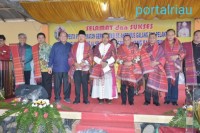 Bupati Sergai Hadiri Pesta Penyelesaian Pembangunan dan Pemberkatan Gereja Stasi ST