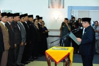 Bupati Lantik Pejabat Administrator Dan Pejabat Pengawas.  Ini Nama Namanya.