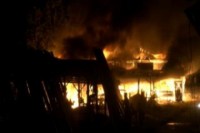Kebakaran di Desa Pematang Berangan Ditaksir Kerugiaan Materi Rp 60 juta