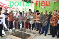 Peletakan Batu Pertama Renovasi SD Negeri No 106224.
