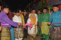 Kasmarni Amril meninjau bazar MTQ ke-XLII tingkat Kecamatan Mandau 