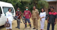 Cegah DBD Dinkes labuhanbatu Pogung dusun sidorukun.