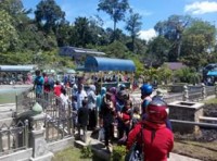 Luar Biasa, Pengunjung  Obyek Wisata Kawasan Gunung Bongsu Membludak