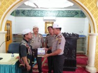 Kapolres Kampar Motivasi Personil Tingkatkan Ketaqwaan, Saat Jumat Barokah di Masjid Al-Ikhlas
