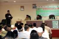 Dibuka Wabup Khairizal, 271 JCH Inhu Ikuti Bimbingan Manasik Haji