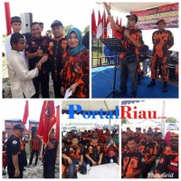 Pelantikan PR PP Simpang Padang,Santunan Anak Yatim