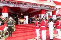 Upacara HUT ke-73 RI, Bupati Sukiman Ajak Generasi Muda Isi Kemerdekaan Dengan Pembangunan