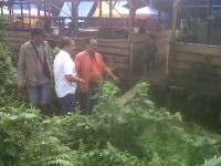 Limbah Pasar Modren Meresahkan Warga, Tiga Anggota DPRD Rohul Lakukan Peninjauan