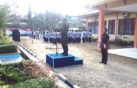 Danramil 02 Rambah Jadi Irup, Himabau Cegah Narkoba Karhutla