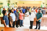 jajaran akan disampaikan kepada para jemaat dan agar bersama-sama mematuhi protokol kesehatan Covid-
