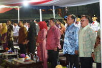 Malam Syukuran HUT RI ke 74 Mandau Meriah.