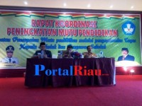 Dinas Pendidikan Bengkalis Adakan Rakor