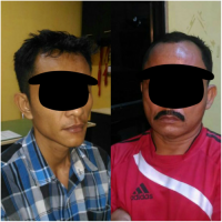 Opsnal Polres Kampar Tangkap 2 Pelaku Judi Togel di Desa Pandau Jaya Siak Hulu