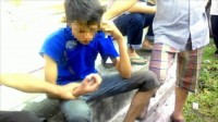 Maling ABG yang Tertangkap di Jalan Stadion Duri