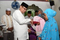 Bupati dan Wabup Bengkalis Kembali Gelar Safari Ramadhan di Kecamatan Bukit Batu