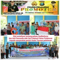 Cegah Paham Radikal, Sat Polairud Polres Pelalawan Gelar Quick Wins