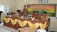Camat Bathin Solapan Buka Muarenbang Desa Bumbung