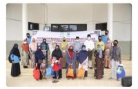 DP3AP2KB Riau Berikan 95 Paket ke Perempuan Siak Terdampak Covid 19