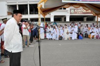 Ratusan Jamaah Haji Tiba Di Kabupaten Inhu