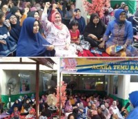 Kasmarni Temu Ramah Dengan Ratusan Ibu Ibu Pematang Pudu