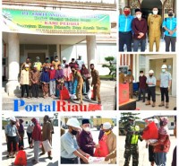Setiap Bulan Ramadhan,PT SAS Muara Basung, Bhakti Sosial Bagikan Sembako Sebanyak 200 Paket