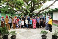 Diskominfo Berbagi Masker Ke Panti Asuhan