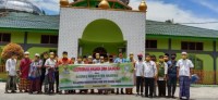 Cegah Covid-19, Baznas Kampar Bagikan 2000 Masker dan 1000 Sajadah