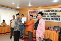 12 Parpol Lulus Verifikasi KPU Bengkalis, PKB Tidak Lulus