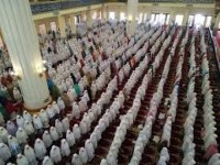 Islamic Center Rohul Ramai Dikunjungi, Dipercaya  Jadi Tempat Bernazar Untuk Kesembuhan