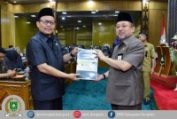 Sidang Paripurna DPRD Bengkalis Sampaikan LKPJ Bupati Bengkalis Tahun Anggaran 2019