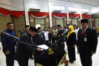 19 Orang Pejabat Eselon II Dilantik Bupati Kampar, Ini Namanya
