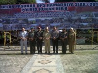 Plt Bupati Rohul Jadi Irup, Apel pasukan Ops Ramadhaniyah Siak 2016