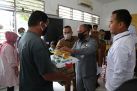 Dishub Labuhanbatu Check Point' Di Tanjung Sarangelang