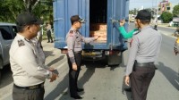 Jelang Natal dan Tahun Baru Polsek Mandau Laksanakan  Giat Rutin