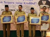 Bupati Inhil HM Wardan Meresmikan Program DMIJ untuk Kec. Kempas sekaligus Mengukuhkan Asosiasi Kepa
