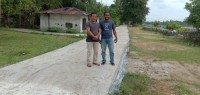 Meski Pandemi Covid-19, Pembangunan Desa Pulau Rengas Terus Bergeliat