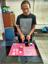 Resnarkoba Polres Kampar Ringkus Bandar Shabu Di Desa Sawah Baru Kec. Kampar
