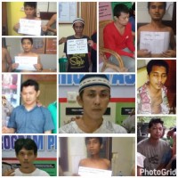 11 Napi Lapas Sialang Bungkuk yang Kabur, Berakhir di Polres Kampar