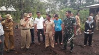 Bupati siak kunjungi danau naga sakti di desa dosan wilayah koramil 06/sei Apit