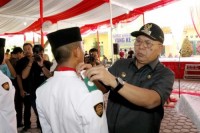Pengukuhan  44 Anggota Paskibraka Kabupaten Sergai Tahun 2018