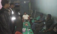 Jajaran Polsek Ujungbatu Amankan Meja Biliar di Desa Suka Maju