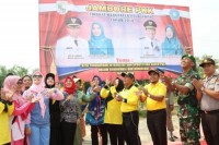 Jambore TP.PKK Tingkat Kabupaten Pelalawan Kita Tingkatkan Integritas Dan Sportifitas Kader 2018