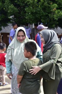 Sembelih Hewan Kurban di Masjid Taqwa -Kasmarni,