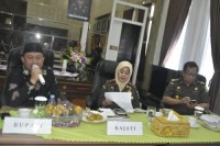 Bupati Kampar Sambut Kejati Riau Kunker Ke Kejari Kampar