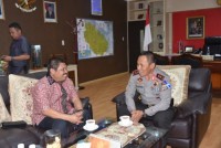 Bupati Bengkalis Lakukan Kunjungan Silaturahim Ke Kapolda Riau